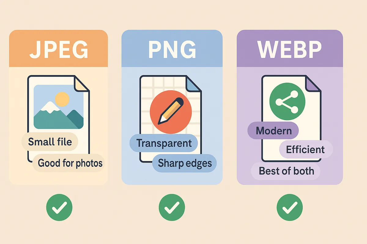 JPEG・PNG・WEBPの違い